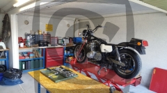 Ankauf einer Legende zum Restaurieren. Suzuki GS 1000 S Wes Cooley Replika, Baujahr 1979.