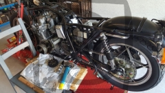 Ankauf einer Legende zum Restaurieren. Suzuki GS 1000 S Wes Cooley Replika, Baujahr 1979.